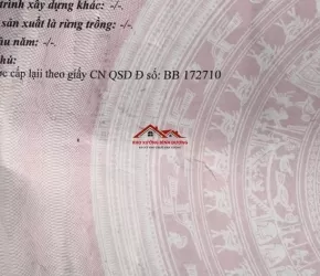 Bán đất châu đức vũng tàu