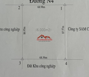 Bán đất KCN đất cuốc bình dương