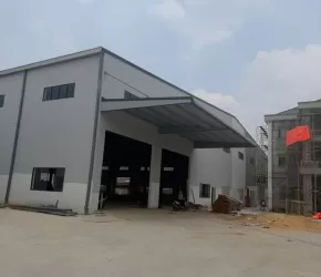 CHO THUÊ NHÀ XƯỞNG TRONG KCN BÌNH DƯƠNG CŨ HCM DT XƯỞNG 3,400m2 GIÁ 4,5 USD/M2 