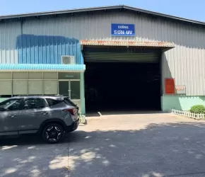 CHO THUÊ NHÀ XƯỞNG BẦU BÀNG HCM DT XƯỞNG 8.900m2 GIÁ 2,5 USD/m2