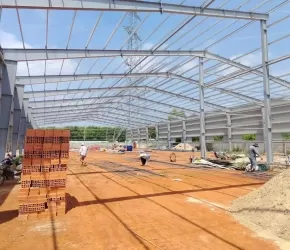 CHO THUÊ NHÀ XƯỞNG DT XƯỞNG 4.400m2 GIÁ 3,2 USD/// M2 