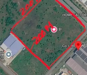 BÁN ĐẤT TRONG KCN 40.000m2 GIÁ 105 USD/m2. Vị trí CHÂU ĐỨC VŨNG TÀU CŨ HCM 