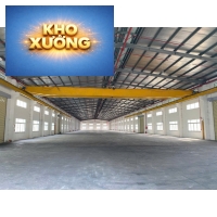 CHO THUÊ NHÀ XƯỞNG TRONG KCN TÂN UYÊN BÌNH DƯƠNG CŨ HCM DT XƯỞNG 4.100m2 GIÁ 4,5 USD/M2 