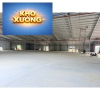 CHO THUÊ NHÀ XƯỞNG TÂN UYÊN BÌNH DƯƠNG CŨ HCM DT XƯỞNG 7.200m2 GIÁ 2,8 USD/M2 
