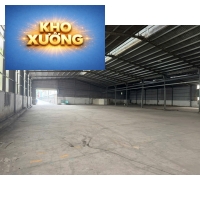 CHO THUÊ NHÀ XƯỞNG TÂN UYÊN BÌNH DƯƠNG CŨ HCM DT XƯỞNG 2,200 m2 GIÁ 150 tr / tháng 