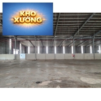 CHO THUÊ NHÀ XƯỞNG BẦU BÀNG DT 7.000m2 GIÁ 2,7 USD/ M2 