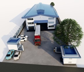 CHO THUÊ NHÀ XƯỞNG TÂN UYÊN BÌNH DƯƠNG CŨ HCM DT XƯỞNG 2.600 m2