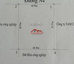 Bán đất KCN đất cuốc bình dương