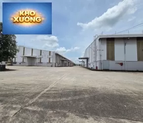 CHO THUÊ NHÀ XƯỞNG TRONG KCN LONG THÀNH ĐỒNG NAI DT XƯỞNG 7.500m2