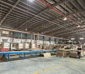 CHO THUÊ NHÀ XƯỞNG TRONG KCN BÌNH DƯƠNG CŨ HCM DT XƯỞNG 4.300m2 GIÁ 4,3 USD/ M2 