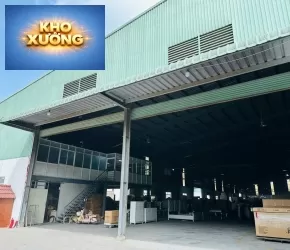 CHO THUÊ NHÀ XƯỞNG TÂN UYÊN BÌNH DƯƠNG CŨ HCM DT XƯỞNG 5.000m2 GIÁ 3 USD/ M2 100