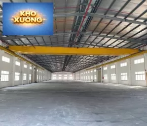CHO THUÊ NHÀ XƯỞNG TRONG KCN TÂN UYÊN BÌNH DƯƠNG CŨ HCM DT XƯỞNG 4.100m2 GIÁ 4,5 USD/M2 