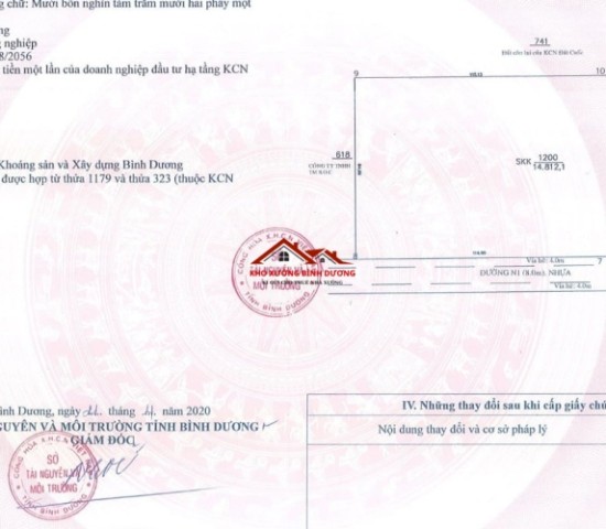 Bán đất trong KCN đất cuốc