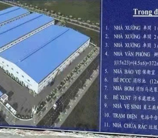 CHO THUÊ NHÀ XƯỞNG TRONG KCN BÌNH DƯƠNG CŨ HCM 34