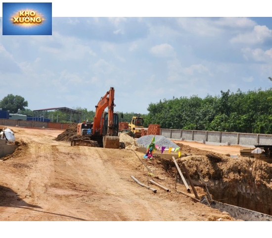 CHO THUÊ NHÀ XƯỞNG DT 1500m2 GIÁ 120 tháng 