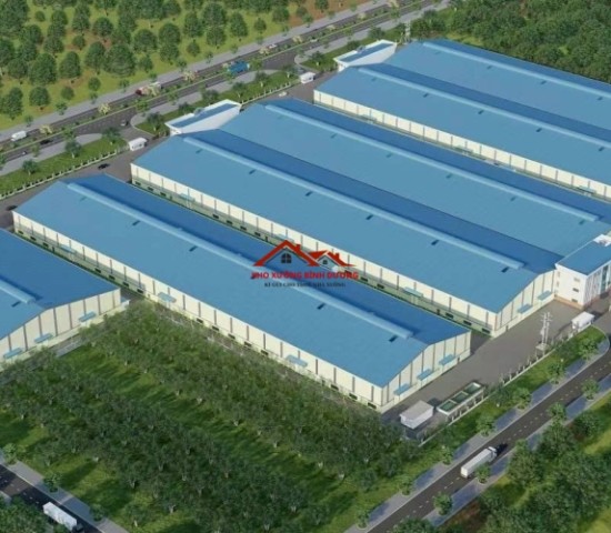 Cho thuê nhà xưởng khu công nghiệp chơn thành Bình Phước