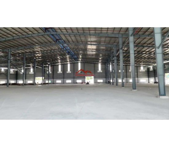 Cho thuê nhà xưởng trong KCN thành phố mới