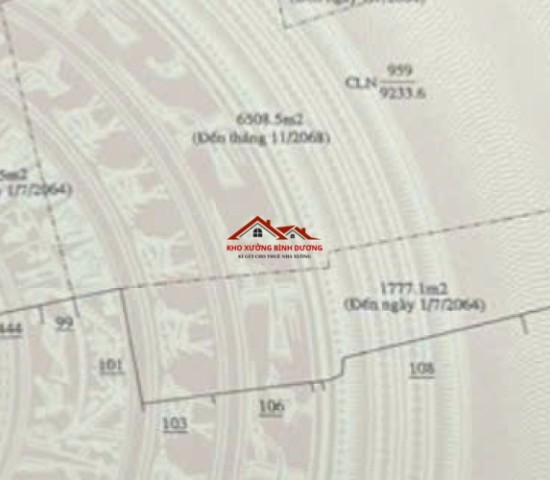 Đất bán huy hoạch SKC vĩnh Tân Bình Dương