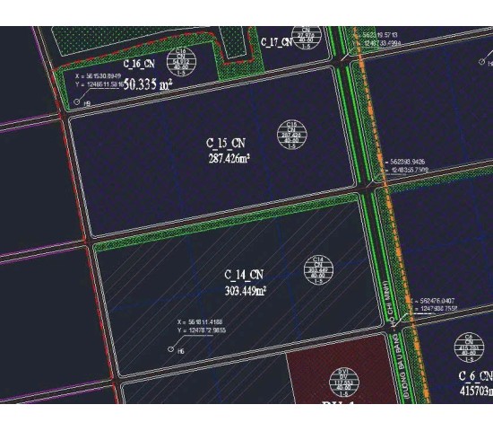 Bán lô đất trong khu công nghiệp Bình Dương