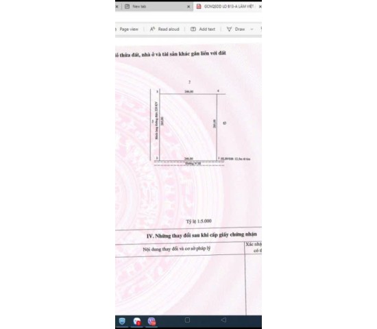 BÁN ĐẤT TRONG KCN BÌNH PHƯỚC DT ĐẤT 7 mẫu GIÁ 110USD/m2 SKK TRẢ TIỀN 1 LẦN CÒN 39 NĂM D